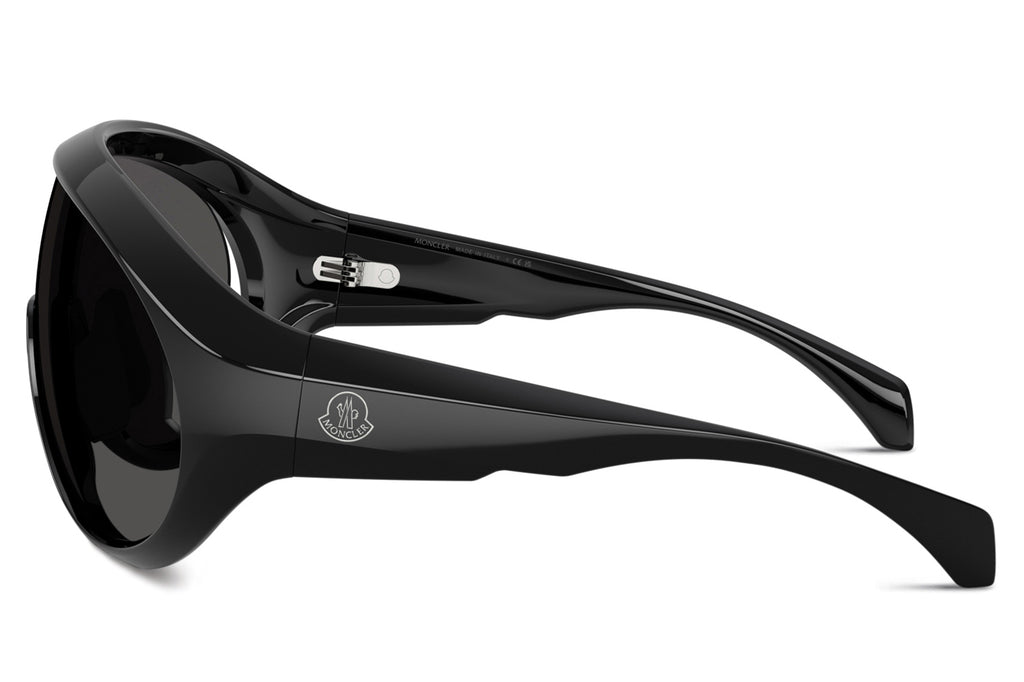 Moncler Lunettes® - Contrast (ME8010) Sunglasses Shiny Black