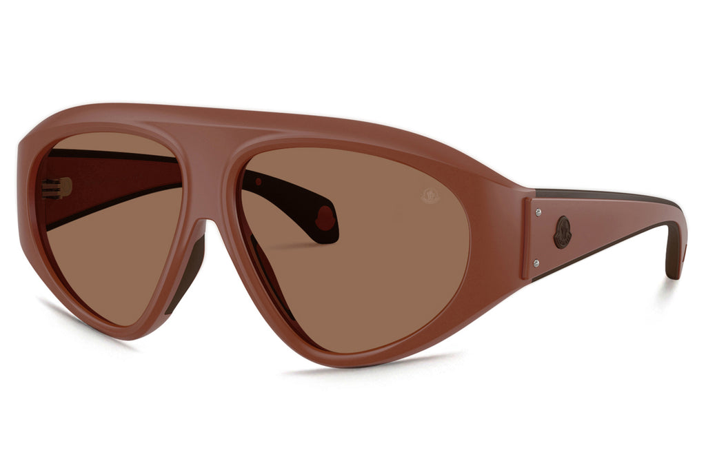 Moncler Lunettes® - Zyra (ME8014U) Sunglasses Matte Cinnamon