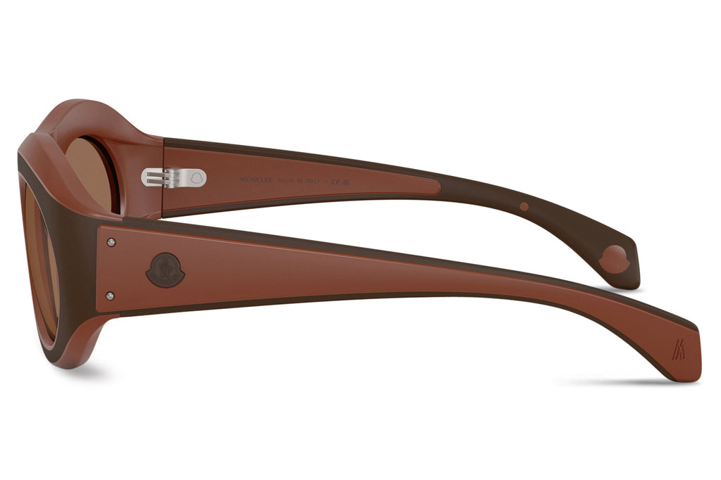Moncler Lunettes® - Ramillon (ME8015U) Sunglasses Matte Cinnamon/Matte Coffee Black