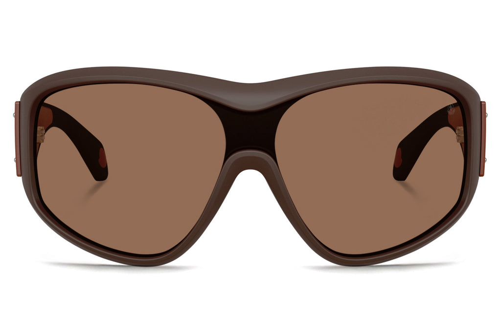 Moncler Lunettes® - Thyra (ME8016U) Sunglasses Matte Coffee Bean