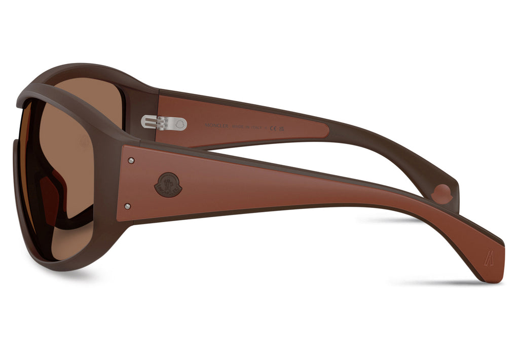 Moncler Lunettes® - Thyra (ME8016U) Sunglasses Matte Coffee Bean