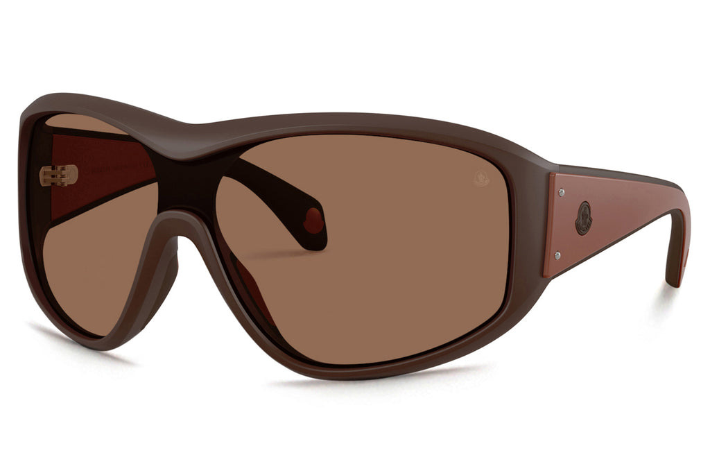 Moncler Lunettes® - Thyra (ME8016U) Sunglasses Matte Coffee Bean