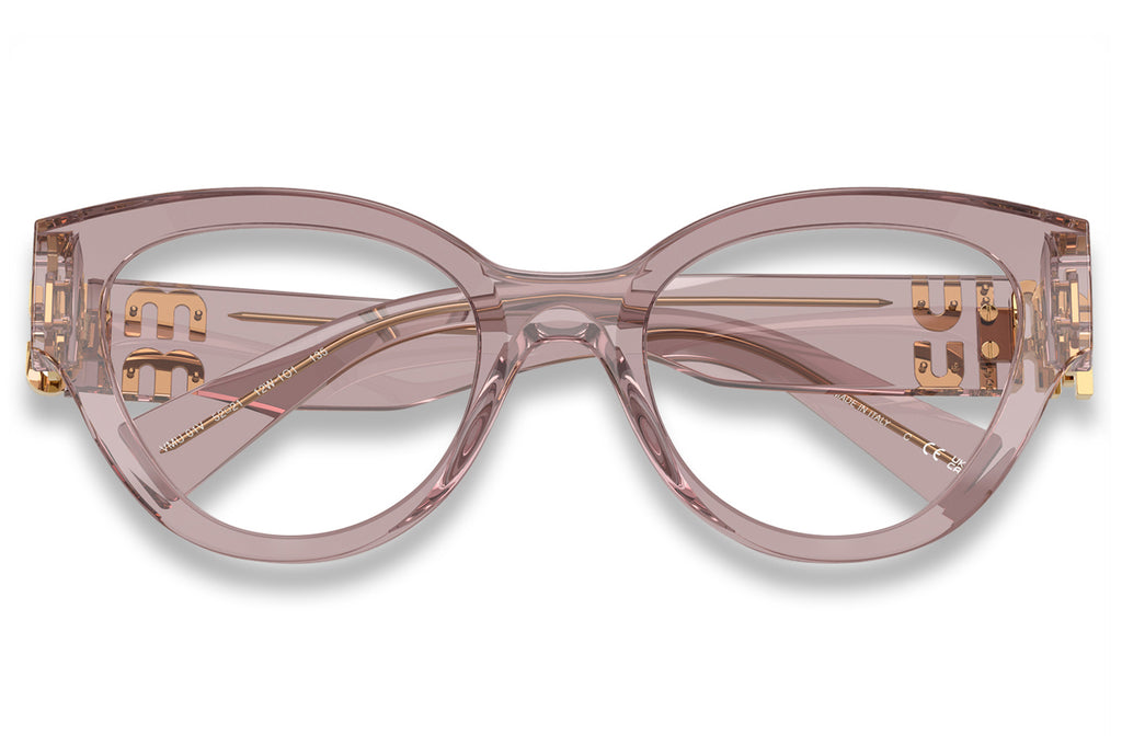 Miu Miu - MU 01VV Eyeglasses Transparent Mauve (12W1O1)