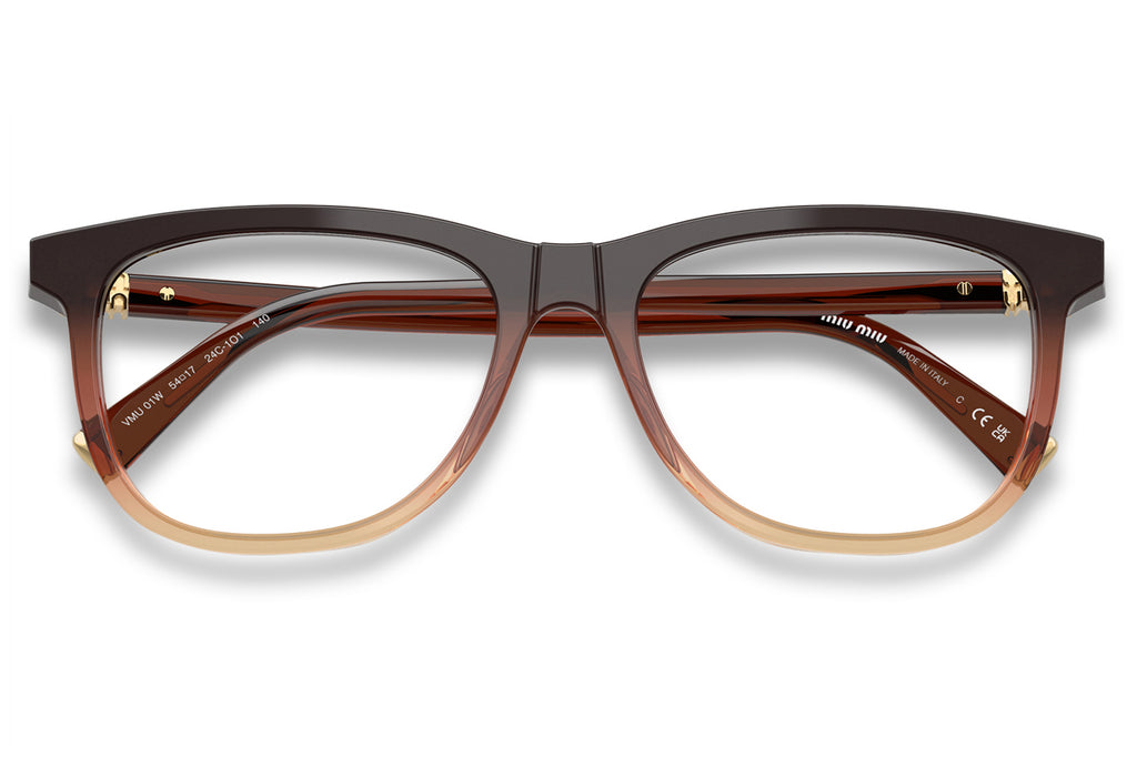 Miu Miu - MU 01WV Eyeglasses Brown Gradient (24C1O1)