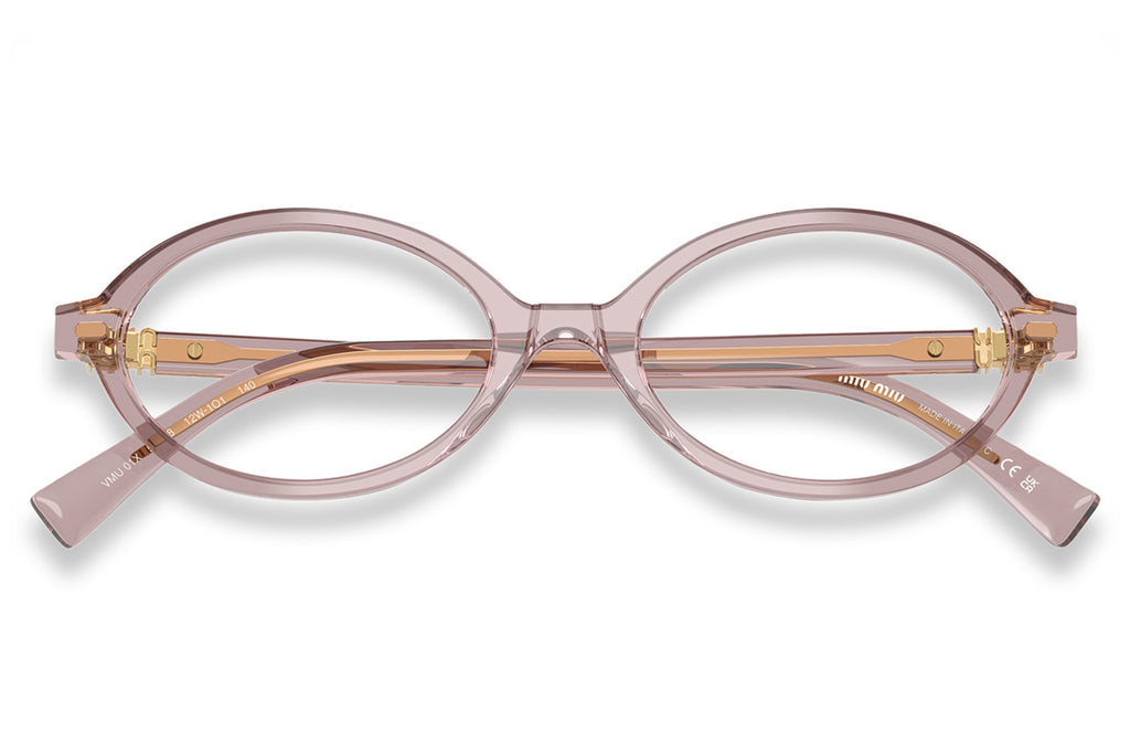 Miu Miu - MU 01XV Eyeglasses Transparent Mauve (12W1O1)