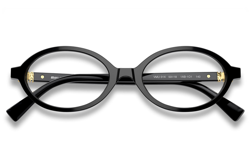 Miu Miu - MU 01XV Eyeglasses Black (1AB1O1)