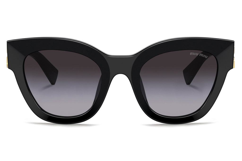 Miu Miu - MU 01YS Sunglasses Black with Grey Gradient Lenses (1AB5D1)
