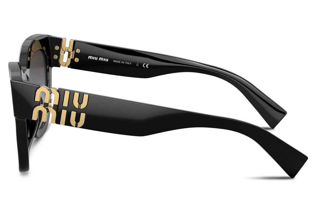 Miu Miu - MU 01YS Sunglasses Black with Grey Gradient Lenses (1AB5D1)