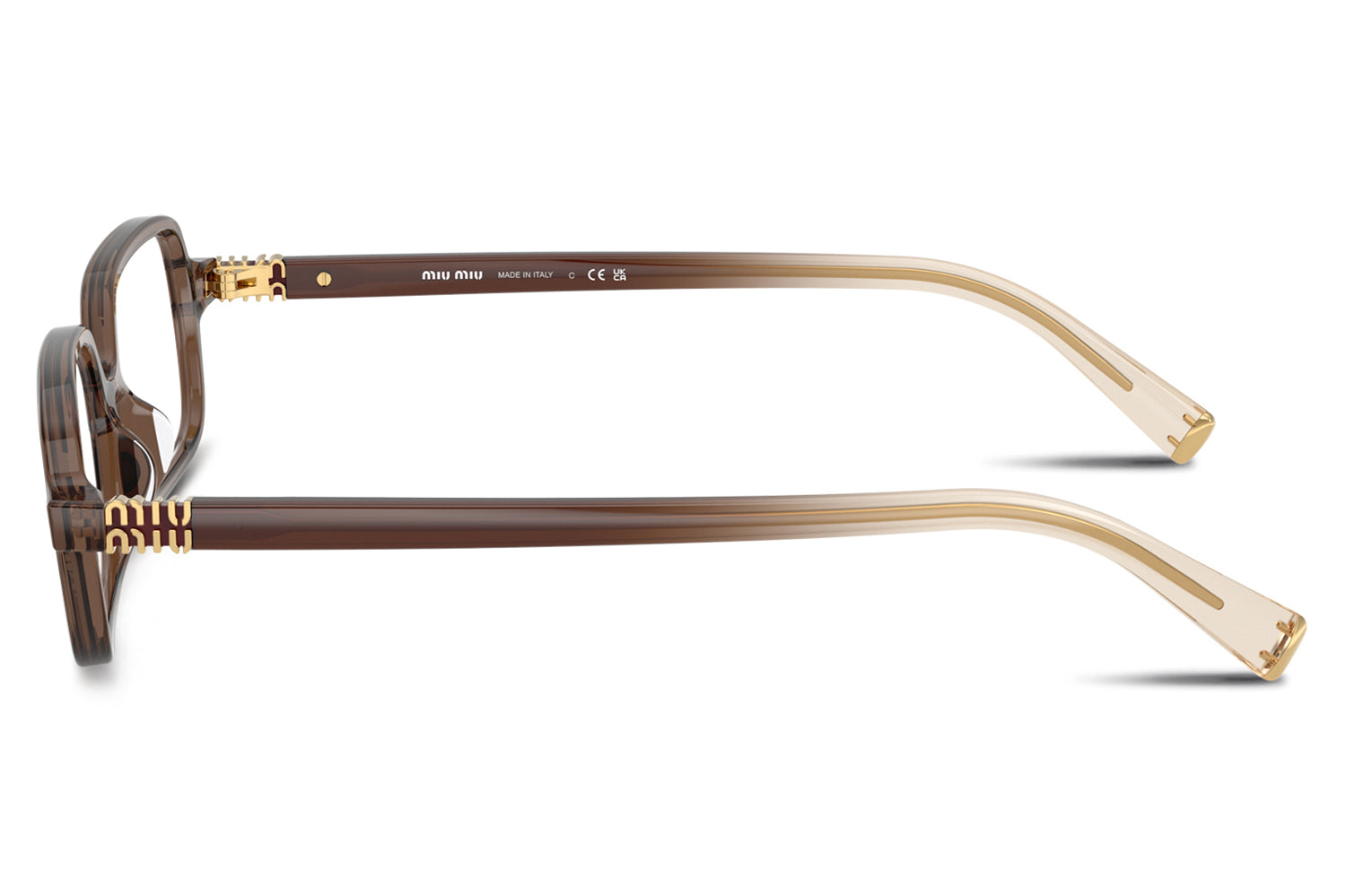 Miu Miu - MU 01YVF (Low Bridge Fit) Eyeglasses | Specs Collective