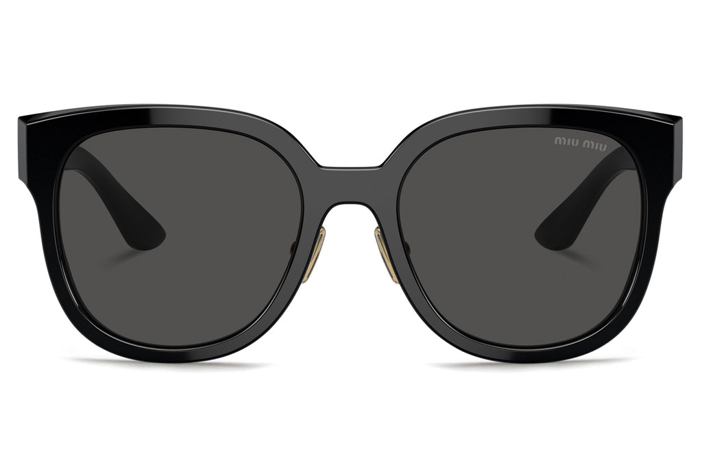 Miu Miu - MU 01ZS Sunglasses Black with Dark Grey Lenses (1AB5S0)