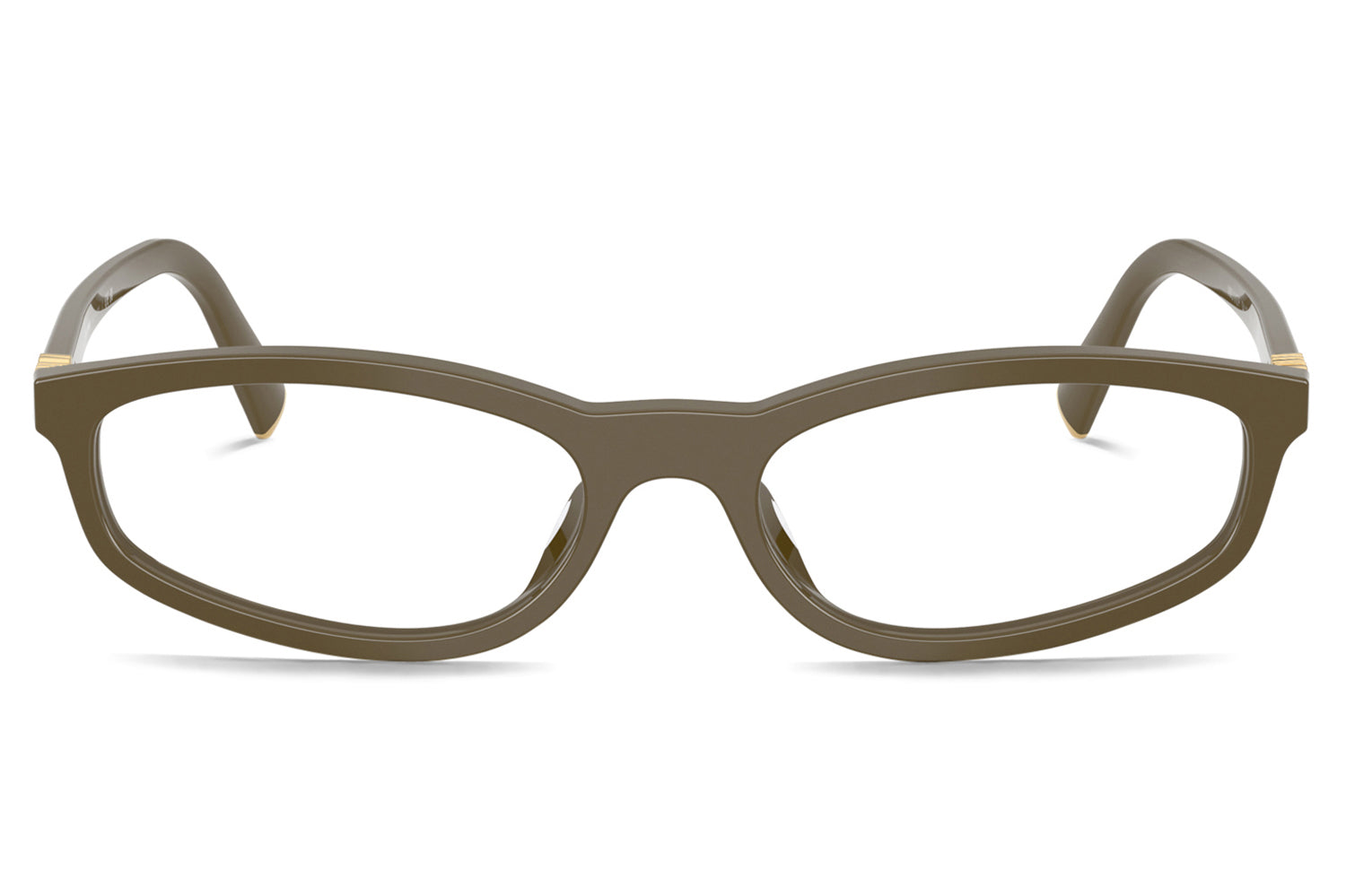 Miu Miu® - MU 01ZVF | Cat-Eye Oval Acetate Low Bridge Fit Frame