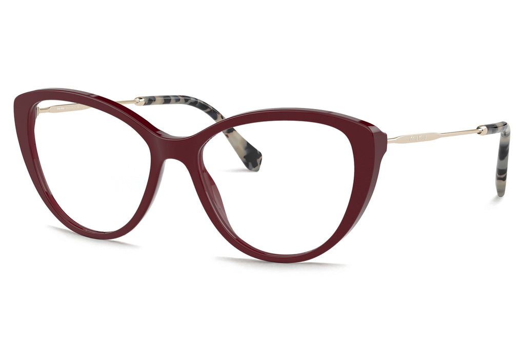 Miu Miu - MU 02SV Eyeglasses Bordeaux (USH1O1)