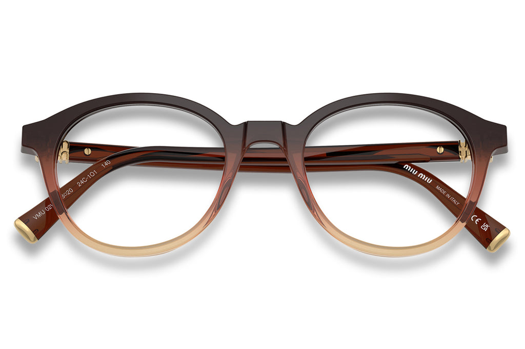 Miu Miu - MU 02WV Eyeglasses Brown Gradient (24C1O1)