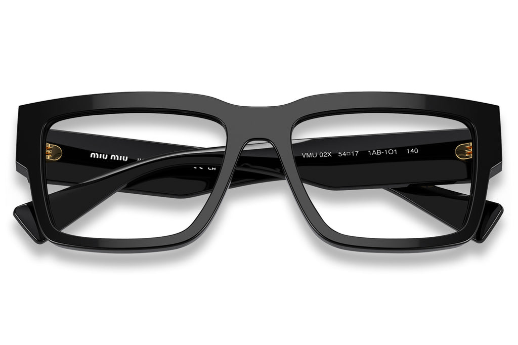 Miu Miu - MU 02XV Eyeglasses Black (1AB1O1)