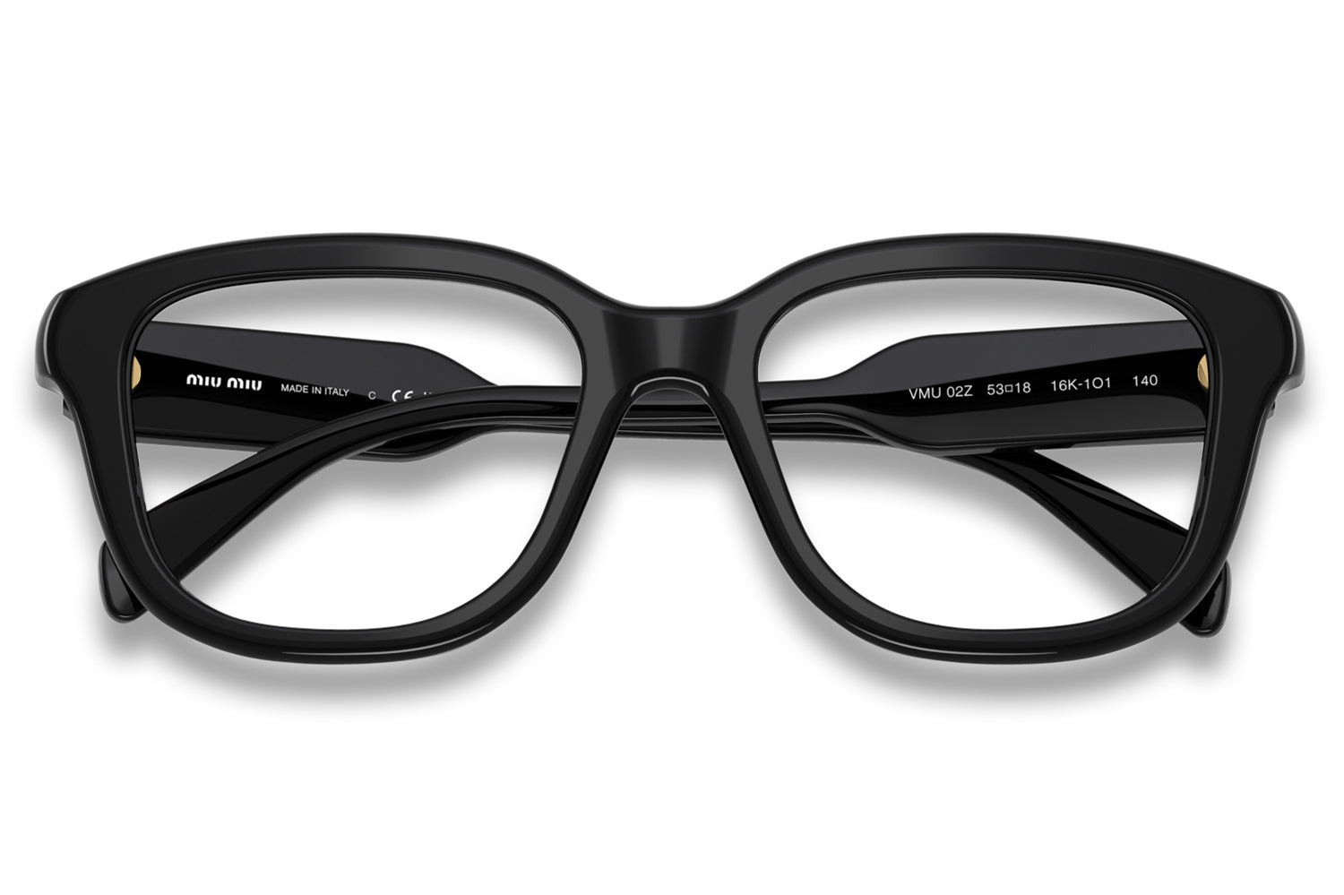 Miu Miu® - MU 02ZV | Soft Square Acetate Optical Frame