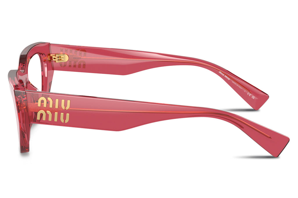 Miu Miu - MU 03XV Eyeglasses Transparent Bordeaux (15Q1O1)