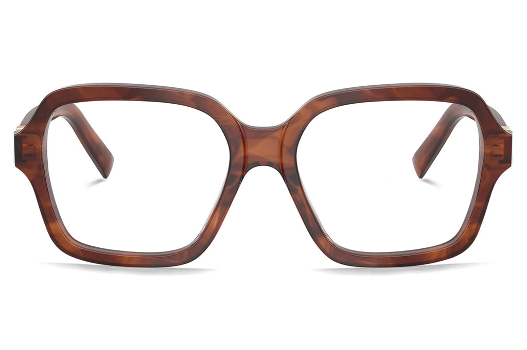小物 miumiu y2k archive eyewear brown Miu Miu - MU 03YV Eyeglasses | Specs Collective