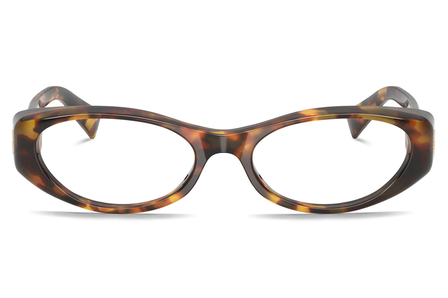 Miu Miu® - MU 03ZVF | Cat-Eye Oval Acetate Low Bridge Fit Frame