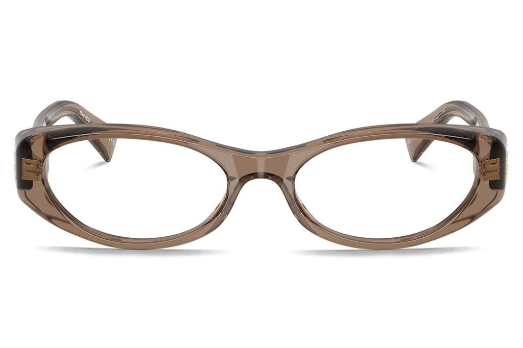 Miu Miu® - MU 03ZVF | Cat-Eye Oval Acetate Low Bridge Fit Frame