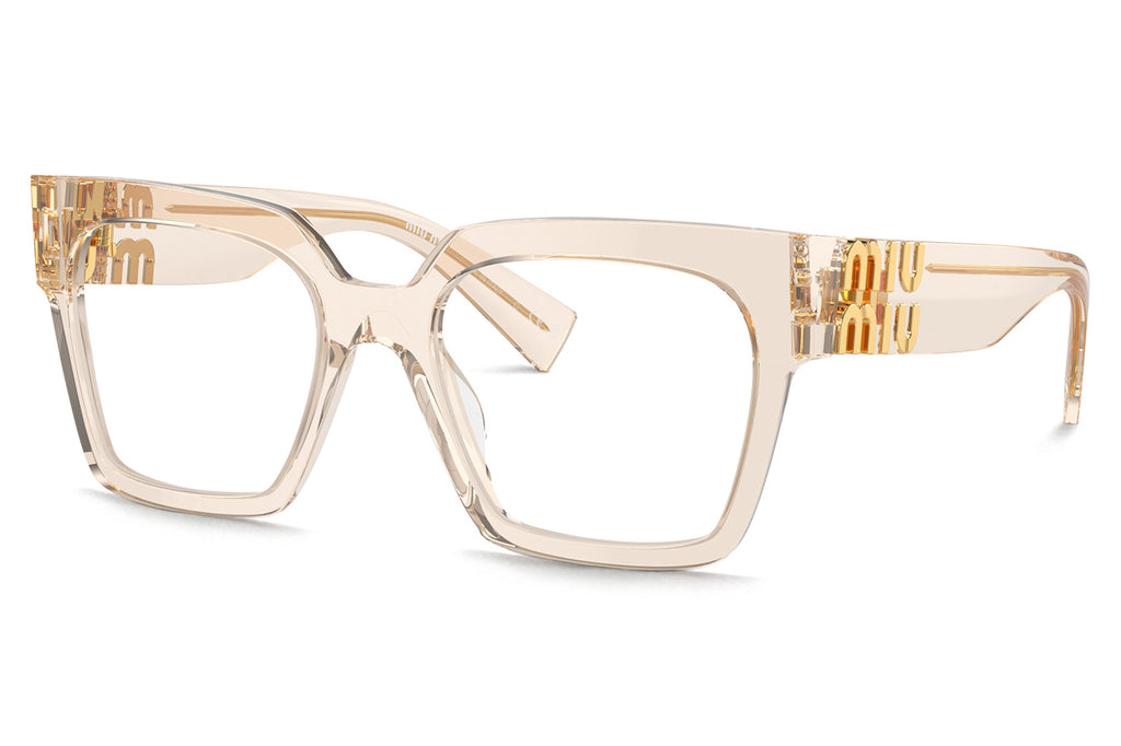 Miu Miu - MU 04UV Eyeglasses Transparent Sand (11T1O1)