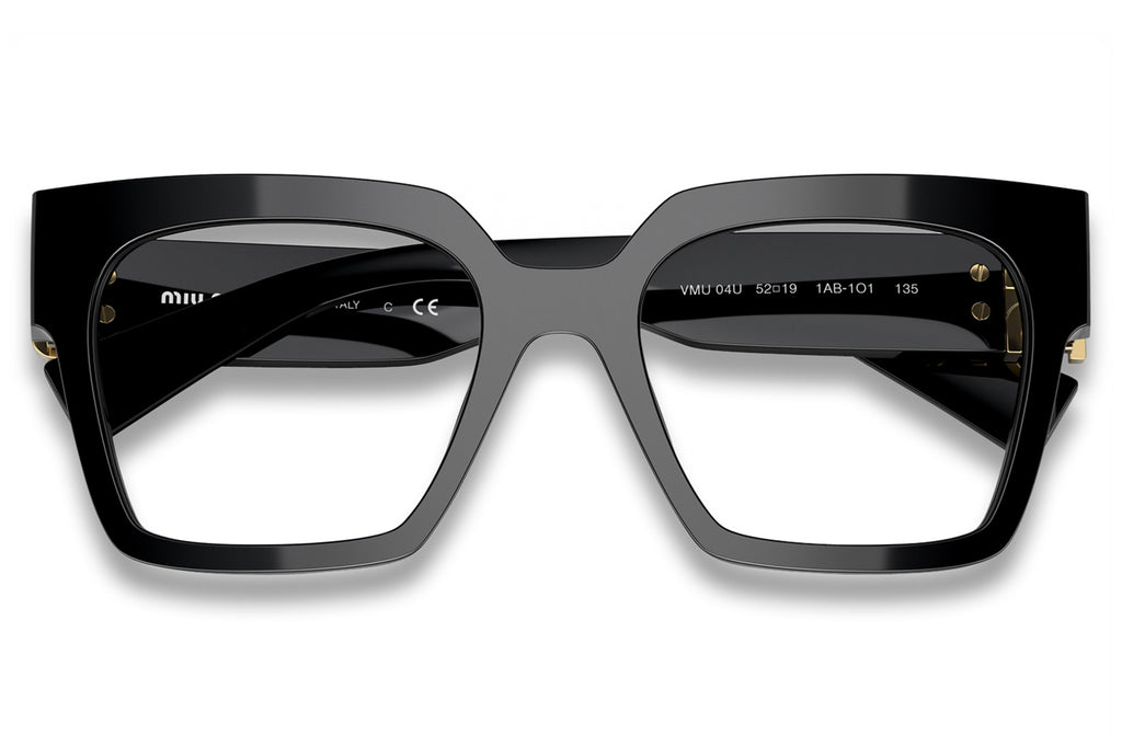 Miu Miu - MU 04UV Eyeglasses Black (1AB1O1)