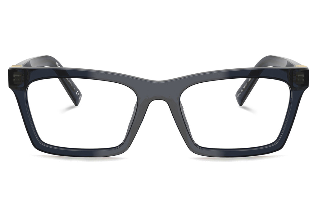 Miu Miu - MU 04WV Eyeglasses Transparent Blue (08Q101)