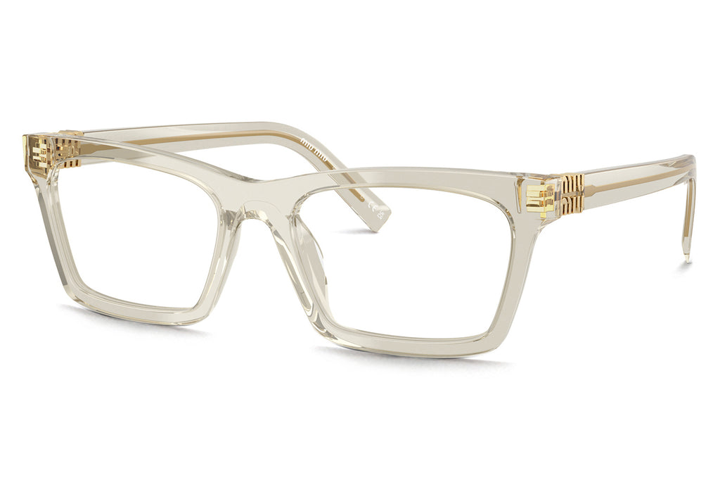 Miu Miu - MU 04WV Eyeglasses Transparent Hemp (12U1O1)
