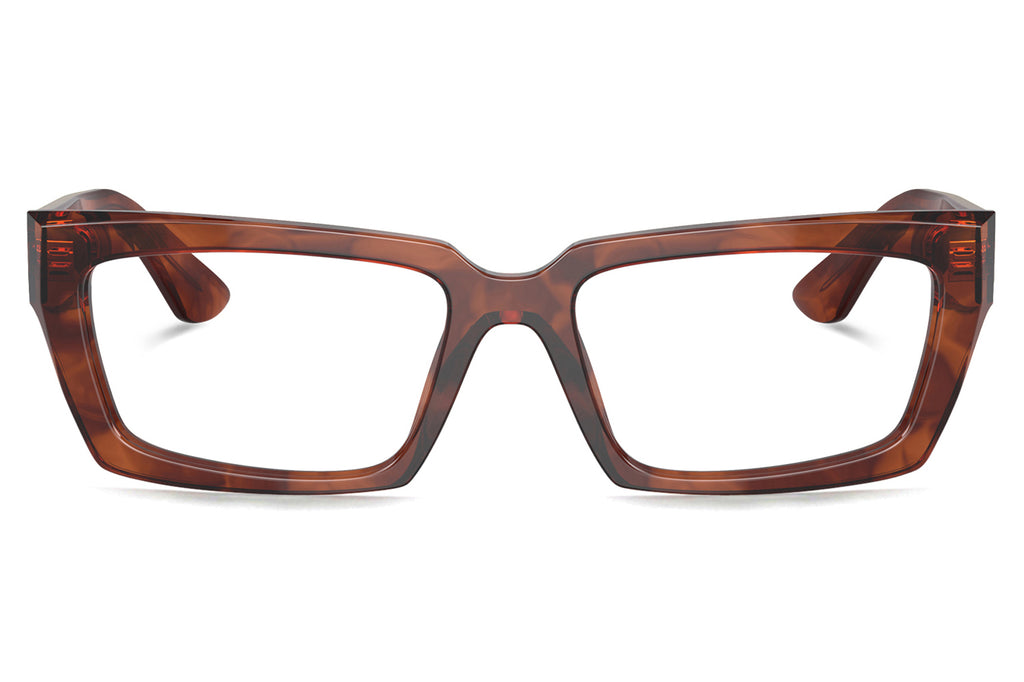 Miu Miu - MU 04XV Eyeglasses Striped Tobacco (11Q1O1)