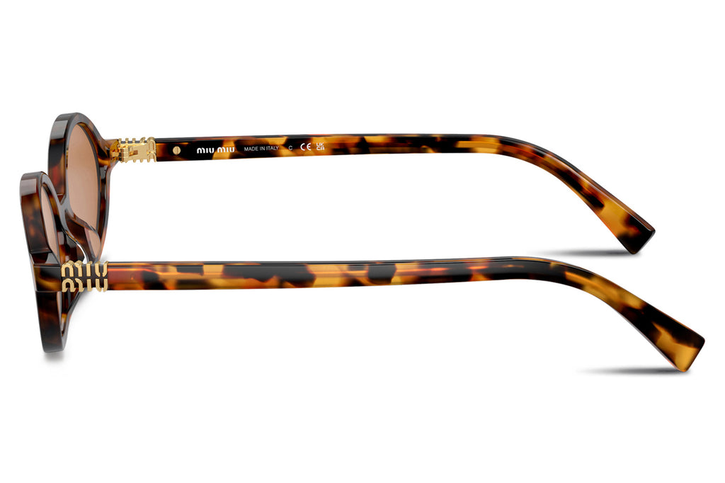 Miu Miu - MU 04ZS Sunglasses Light Havana with Brown Lenses (19P2Z1)
