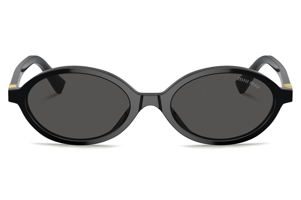 Miu Miu - MU 04ZS Sunglasses Black with Dark Grey Lenses (1AB5S0)