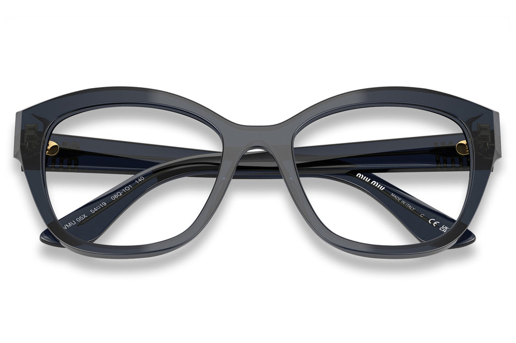 Miu Miu - MU 05XV Eyeglasses Transparent Blue (08Q1O1)