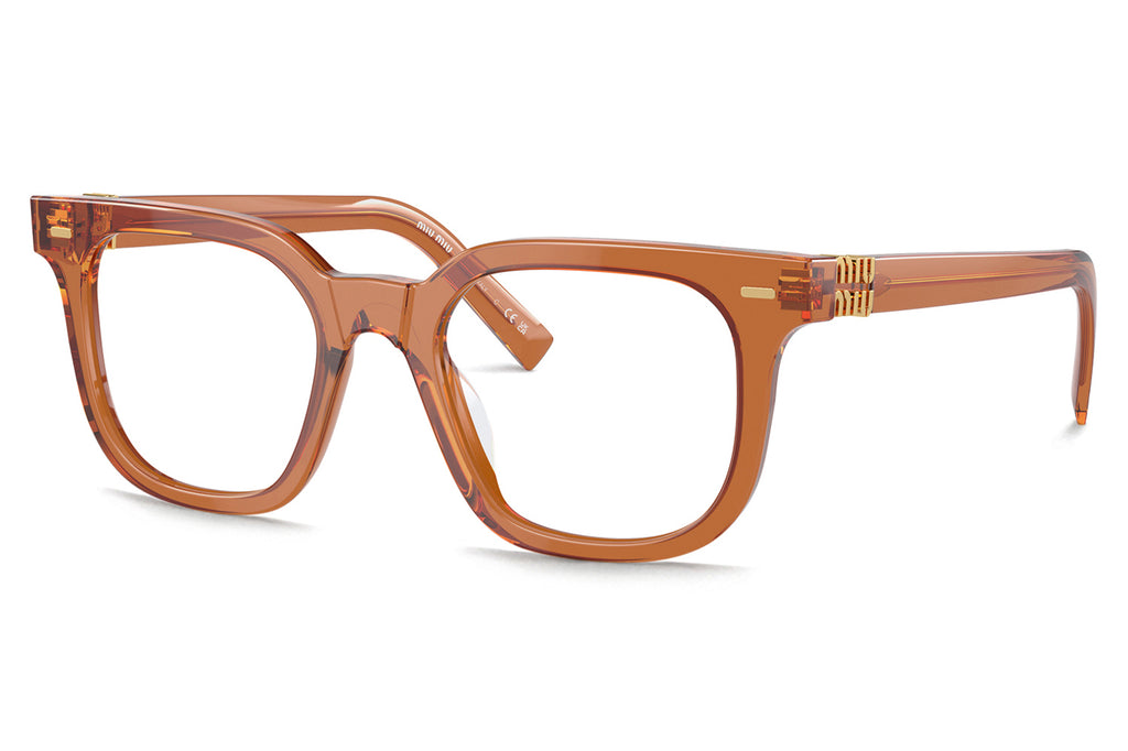Miu Miu - MU 06XV Eyeglasses Transparent Caramel (15T1O1)