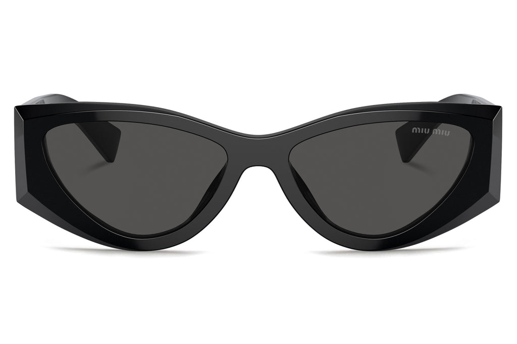 Miu Miu - MU 06YS Sunglasses Black with Dark Grey Lenses (1AB5S0)