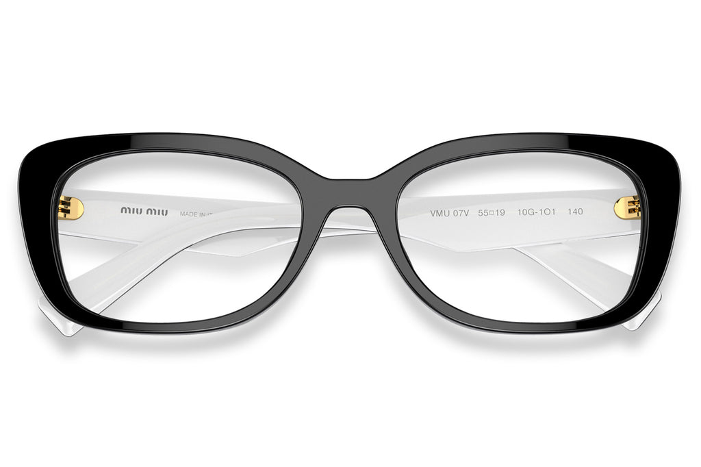 Miu Miu - MU 07VV Eyeglasses Black (10G1O1)