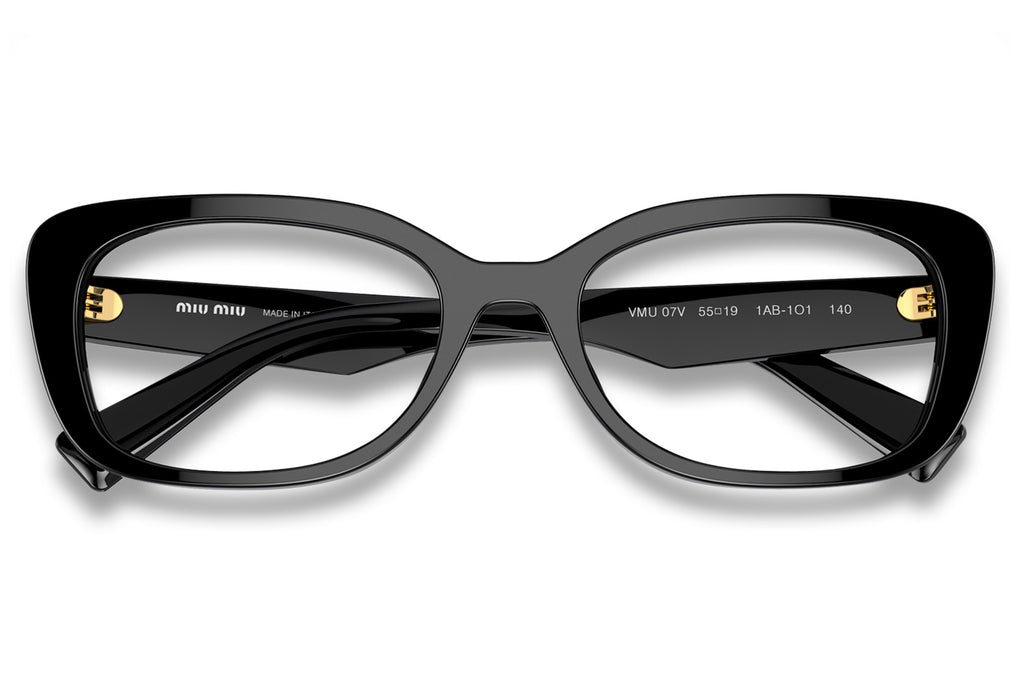 Miu Miu - MU 07VV Eyeglasses Black (1AB1O1)