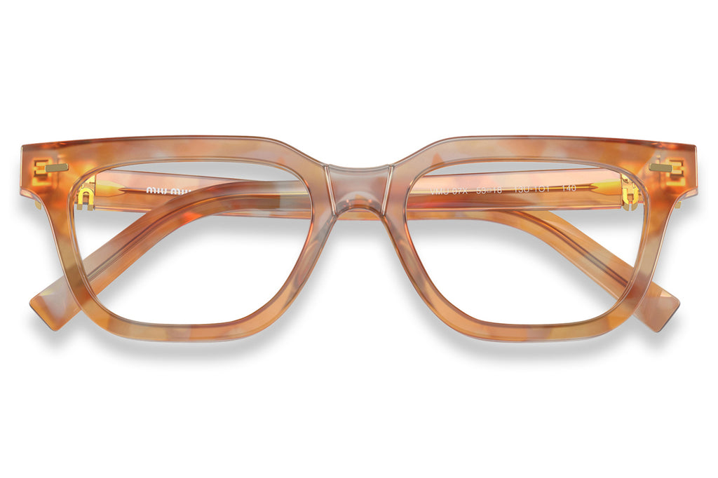 Miu Miu - MU 07XV Eyeglasses Cream Havana (13U1O1)
