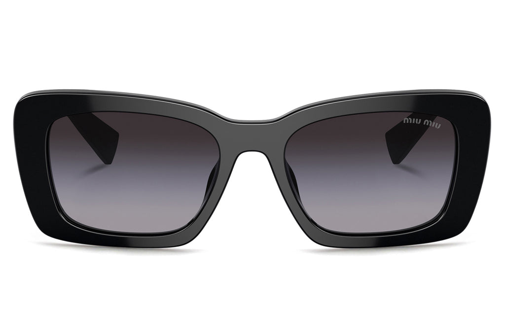 Miu Miu - MU 07YS Sunglasses Black with Grey Gradient Lenses (1AB5D1)
