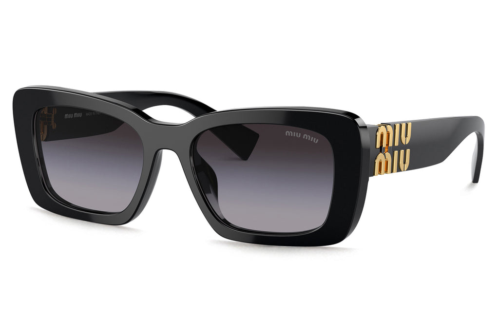 Miu Miu - MU 07YS Sunglasses Black with Grey Gradient Lenses (1AB5D1)