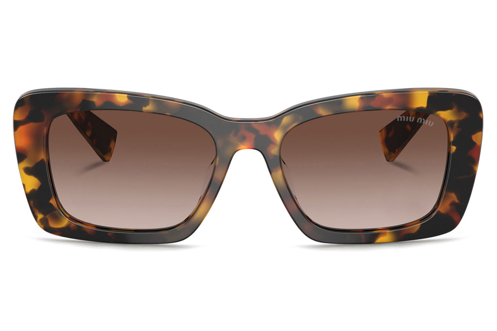 Miu Miu - MU 07YS Sunglasses Honey Havana with Brown Gradient Lenses (VAU6S1)