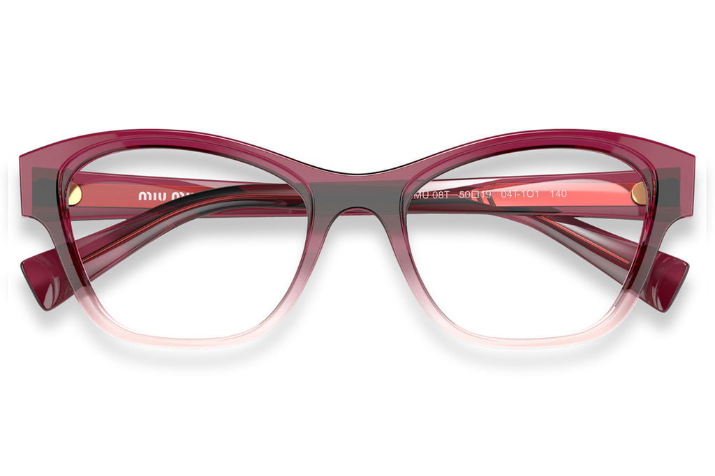 Miu Miu - MU 08TV Eyeglasses Gradient Bordeaux (04T1O1)