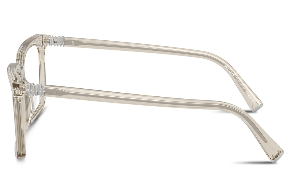 Miu Miu - MU 08XV Eyeglasses Transparent Hemp (12U1O1)