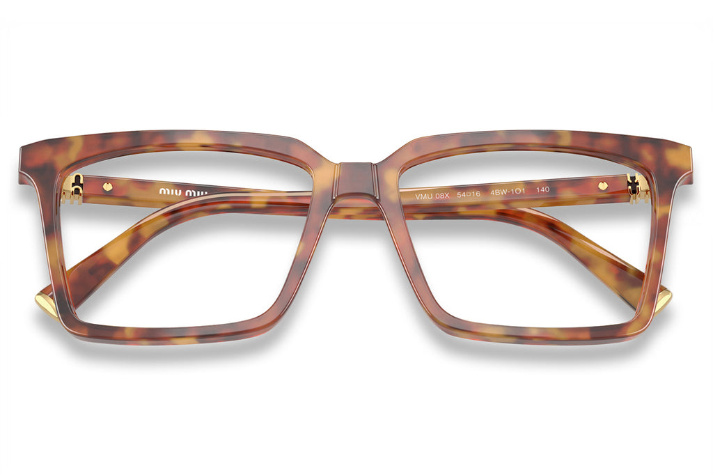 Miu Miu - MU 08XV Eyeglasses Red Havana (4BW1O1)