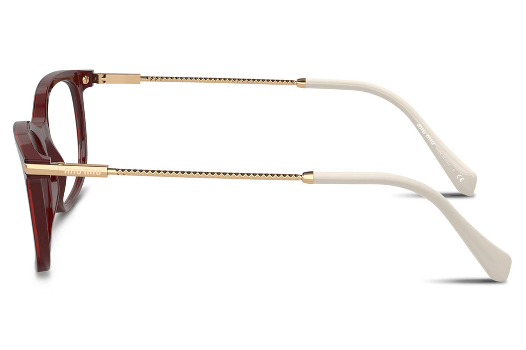 Miu Miu - MU 09TV Eyeglasses Top Pink On Bordeaux (01T1O1)