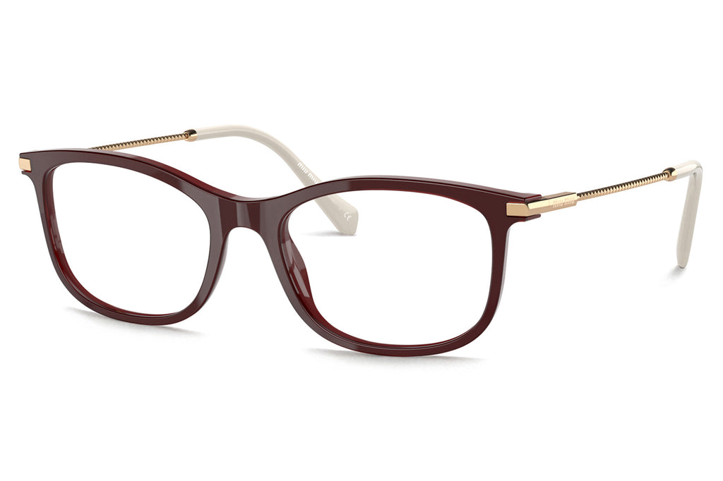 Miu Miu - MU 09TV Eyeglasses Top Pink On Bordeaux (01T1O1)