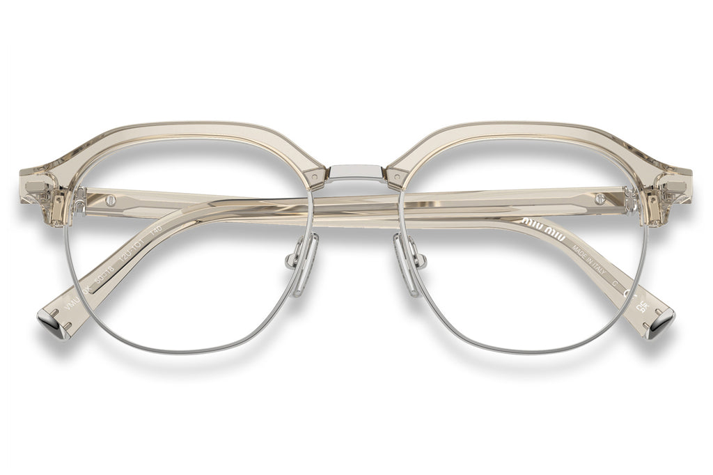 Miu Miu - MU 10XV Eyeglasses Transparent Hemp (12U1O1)