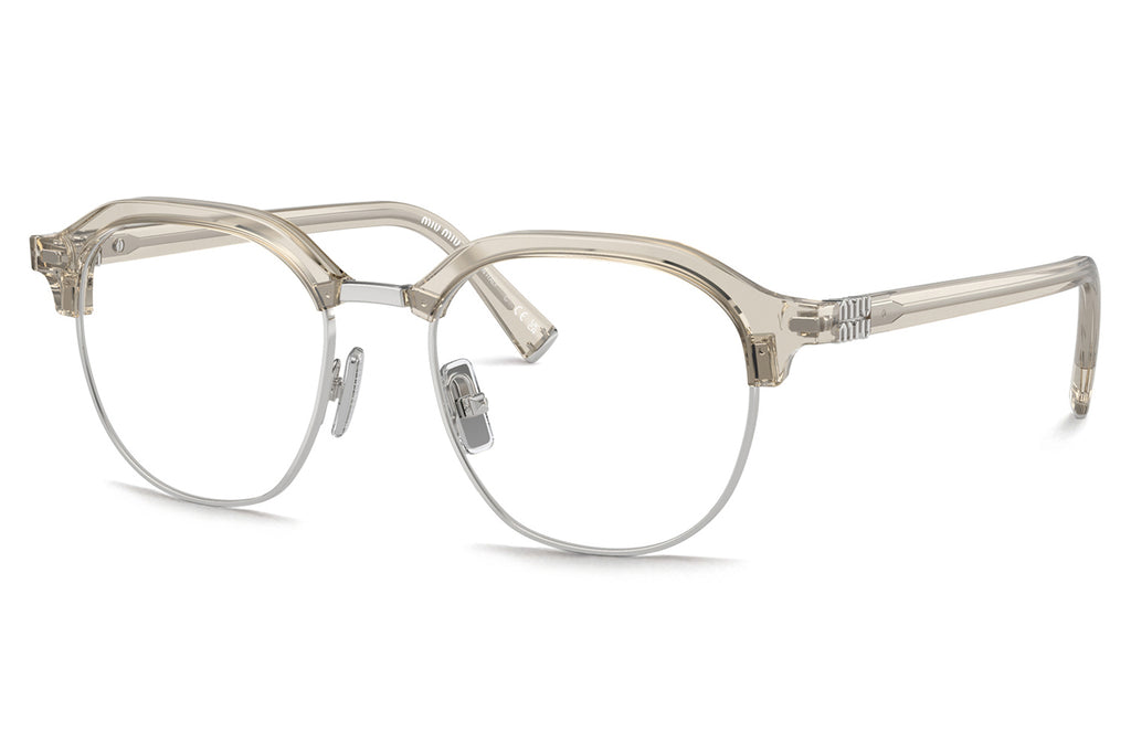 Miu Miu - MU 10XV Eyeglasses Transparent Hemp (12U1O1)