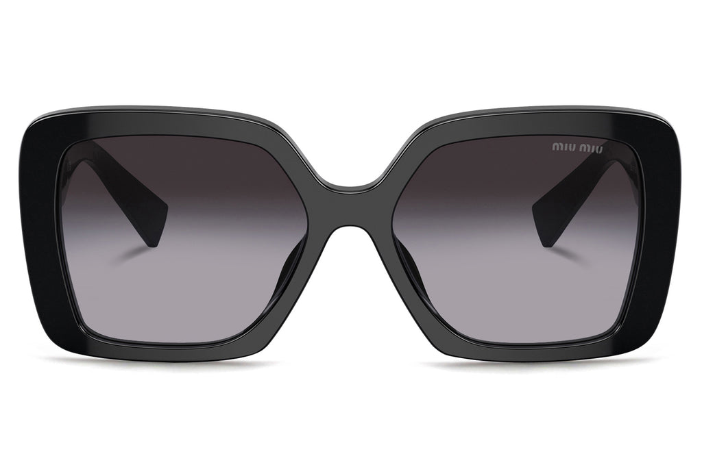 Miu Miu - MU 09ZS Sunglasses Black with Grey Gradient Lenses (1AB5D1)