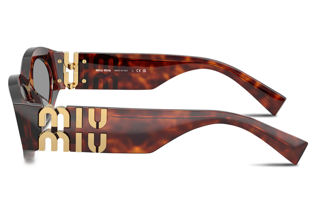 Miu Miu - MU 11WS Sunglasses Havana Mahogany with Grey Lenses (21C40O)