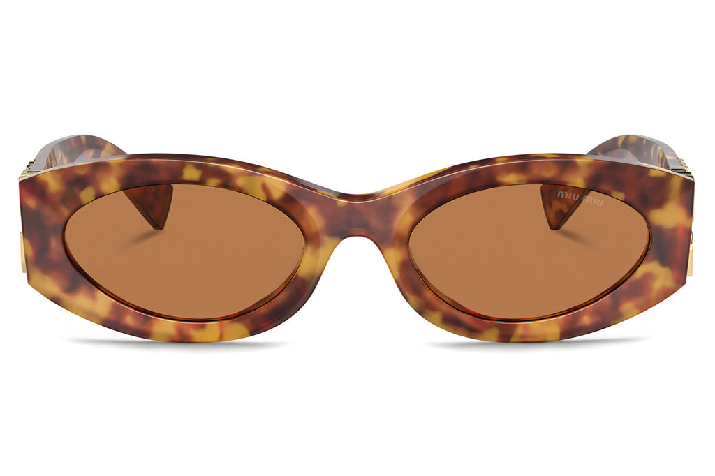 Miu Miu - MU 11WS Sunglasses Havana with Brown Lenses (4BW2Z1)