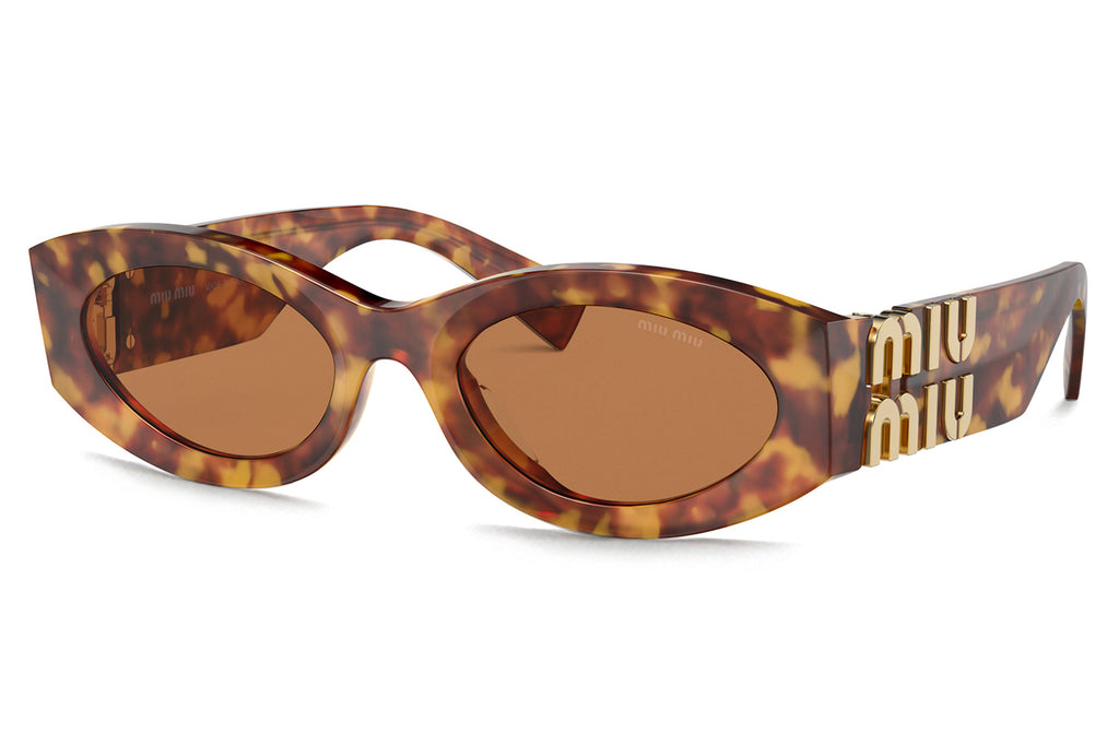 Miu Miu - MU 11WS Sunglasses Havana with Brown Lenses (4BW2Z1)